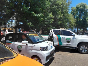 Trasladan agente Digesett y motoconchista involucrados en conflicto a sede policial, aún no hay querella
