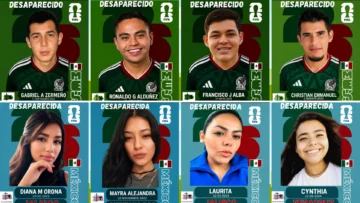 El 'álbum mundialista de desaparecidos' de un colectivo de búsqueda en México El 'álbum mundialista de desaparecidos' de un colectivo de búsqueda en México