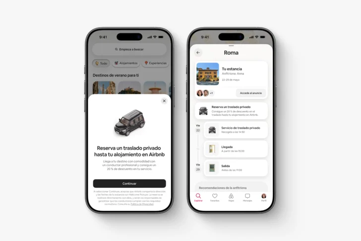Airbnb expande su plataforma: suma alquiler de autos, traslados, supermercado a domicilio y acceso a la Copa Mundial