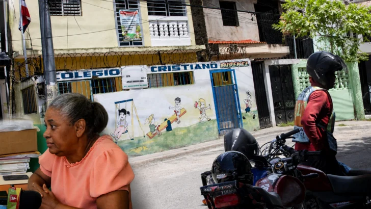 Directora de colegio en Villa Hermosa denuncia amenazas de motoristas por parada frente a centro educativo