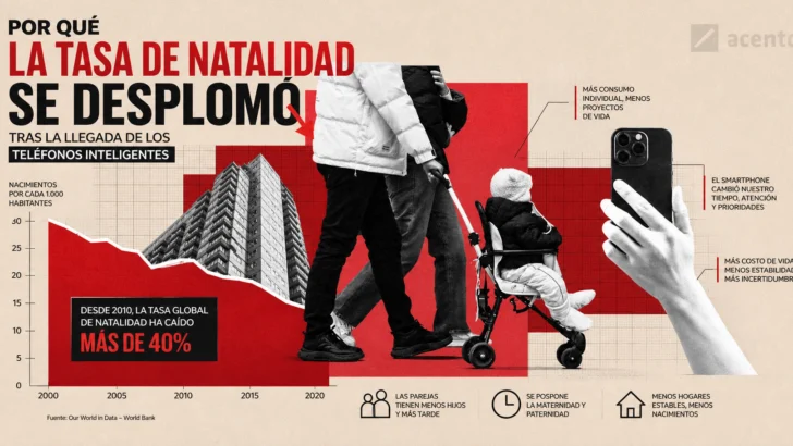 ¿Por qué están bajando las tasas de natalidad en todas partes al mismo tiempo?