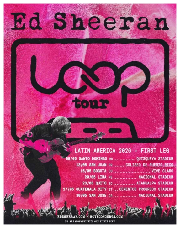 ¿Vas para el concierto de Ed Sheeran? Antes de ir leer esto