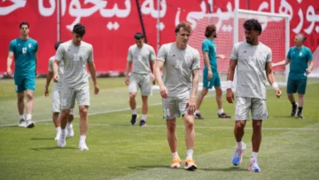 Mundial 2026: la selección de Irán se entrena en México a la sombra de la guerra