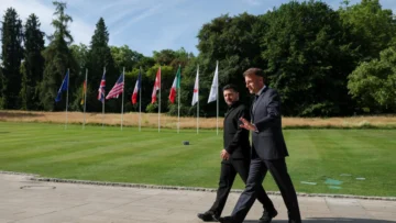 El G7 gira en torno a Ucrania mientras Zelenski aguarda su encuentro con Trump