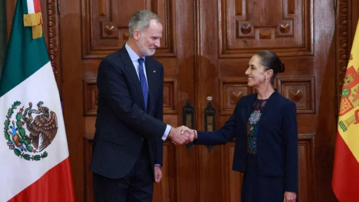 El rey Felipe VI y Sheinbaum entierran el distanciamiento entre España y México