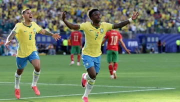 Vinícius Júnior salvó a un inoperante Brasil ante la presión de Marruecos y logró el 1-1