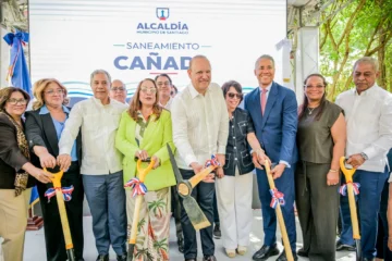 Destinan RD$ 266 millones al saneamiento de la cañada Hoya de Caimito en Santiago