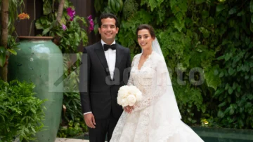 Omar Fernández y Alexia Rubio formalizan su matrimonio ante la Iglesia