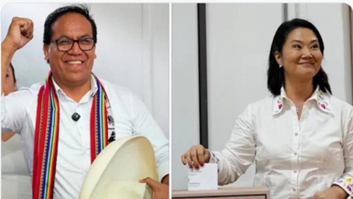 Sánchez sigue al frente con 41.355 votos más que Fujimori, a la espera de los votos del extranjero