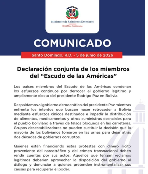 EE.UU. y aliados latinoamericanos denuncian 'intentos de derrocar' al Gobierno de Bolivia