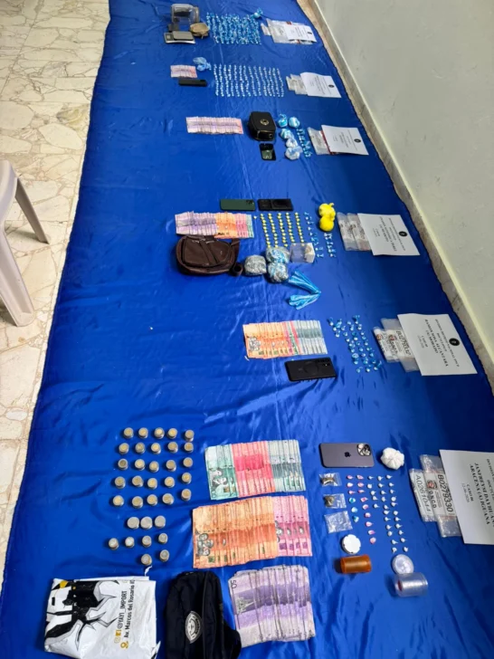 DNCD arresta a seis personas e incauta más de 1,700 gramos de drogas en operativos en el Distrito Nacional