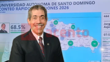 Conteo rápido da ventaja a Jorge David Asjana en primeros resultados por la Rectoría de la UASD