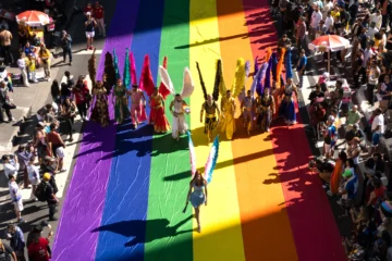 El desfile del Orgullo en São Paulo llama a defender los derechos LGTB+ en las urnas El desfile del Orgullo en São Paulo llama a defender los derechos LGTB+ en las urnas