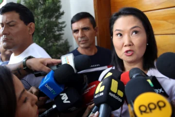 Keiko Fujimori expresa 