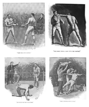 La literatura y el boxeo no tiran la toalla