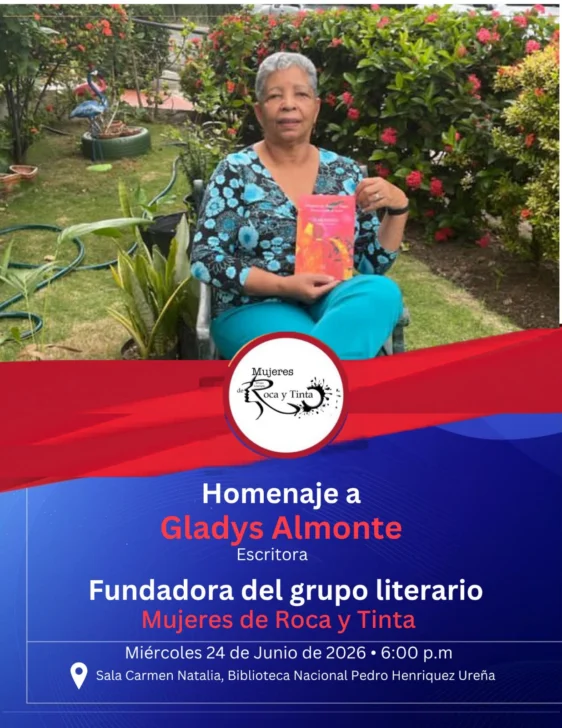 Mujeres de Roca y Tinta hará homenaje a Gladys Almonte