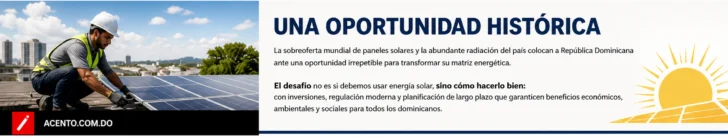 Persiste división de opiniones dominicanas sobre los paneles solares