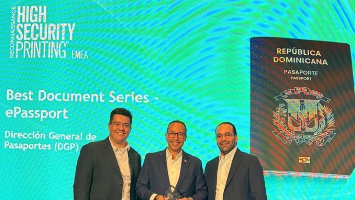 Pasaporte electrónico dominicano recibe premio regional