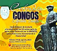 Los Congos, la Unesco y el 25 aniversario