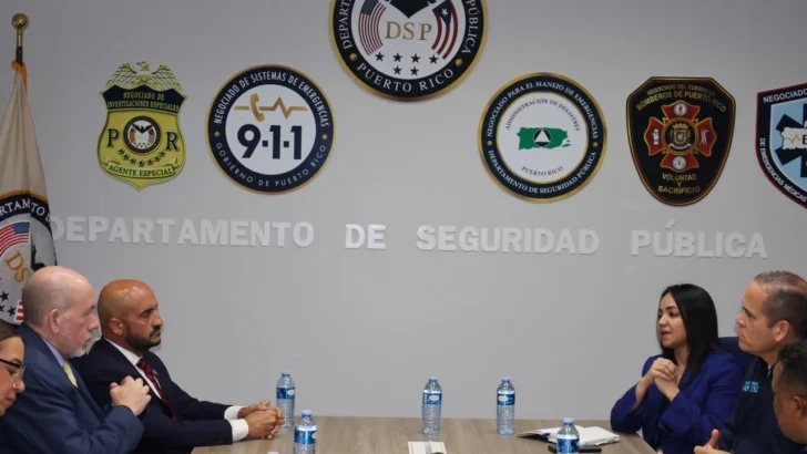 Faride fortalece cooperación con Puerto Rico para enfrentar crimen organizado