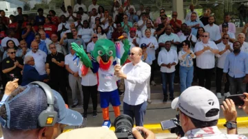 Santiago recibe la antorcha de los Juegos Centroamericanos y del Caribe a 40 días de la inauguración
