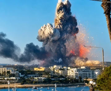 Una fuerte explosión en una fábrica de pirotecnia en el norte de Malta deja dos heridos