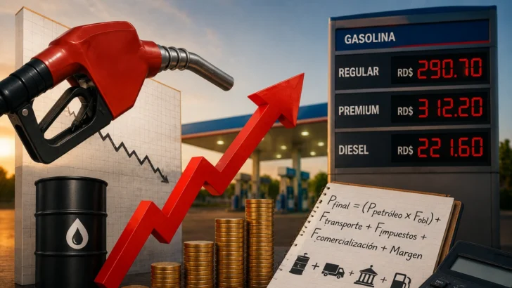 Por qué la gasolina sube de precio, aunque el petróleo baje: La famosa fórmula del ministro