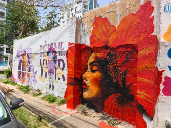 Muralistas promueven la diversidad y la no violencia contra la mujer con intervención artística en la Sarasota