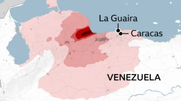 Los mapas y los gráficos que muestran la magnitud y el impacto de los potentes terremotos en Venezuela