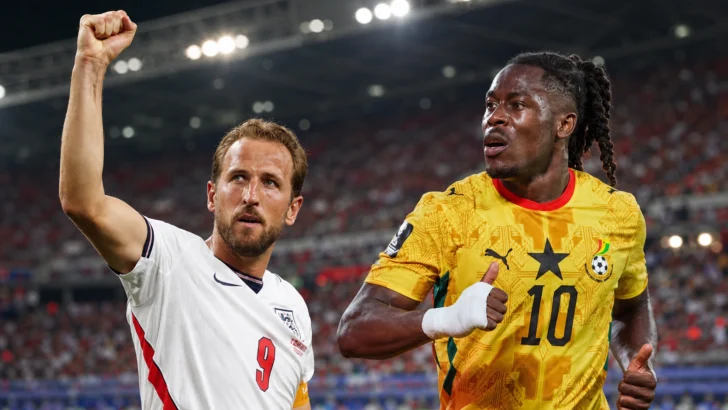 Inglaterra tropieza ante Ghana y deja escapar la clasificación en Boston