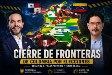 Colombia cierra sus fronteras por elecciones presidenciales de este domingo