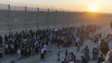 Israel: israelíes marchan hacia frontera con Gaza para exigir repoblación judía del enclave Israel: israelíes marchan hacia frontera con Gaza para exigir repoblación judía del enclave