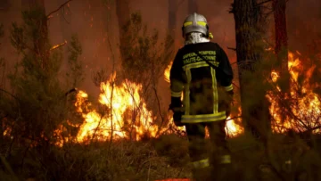 Pasé la noche tosiendo: bajo el humo de los incendios, Burdeos se asfixia