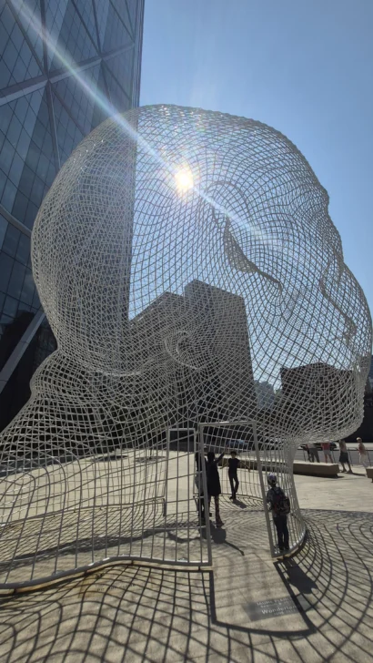 Wonderland, la obra de arte más fotografiada de Calgary, Canadá