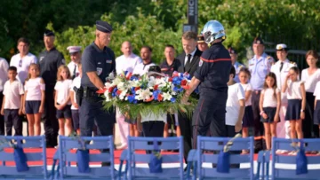 Francia rememora una década del atentado yihadista en Niza Francia rememora una década del atentado yihadista en Niza