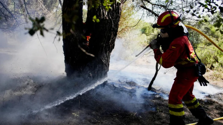 España registra el mayor incendio de su historia reciente; Macron convoca un gabinete de crisis