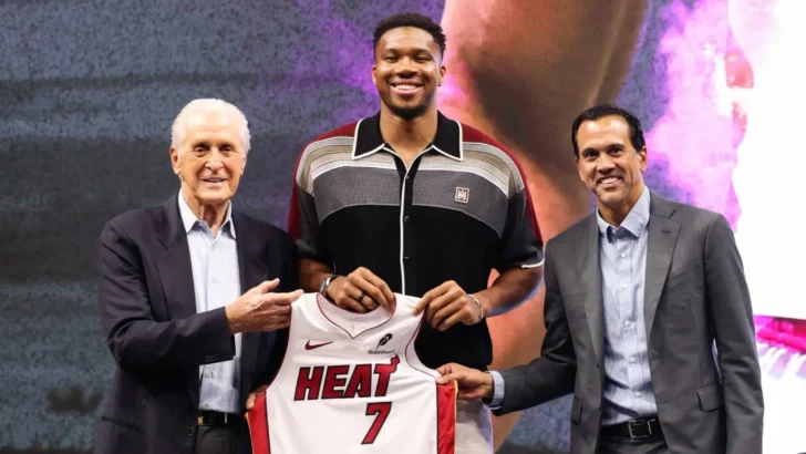 Heat presenta oficialmente a Giannis Antetokounmpo y alimenta la ilusión de sumar a LeBron James