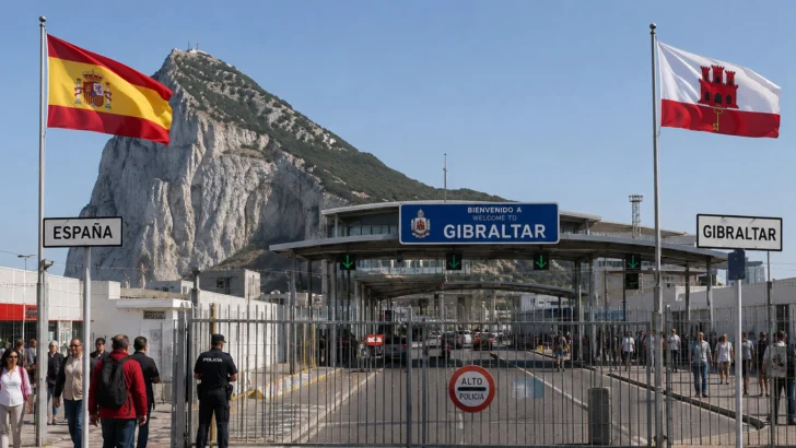 Gibraltar y España eliminan su verja fronteriza