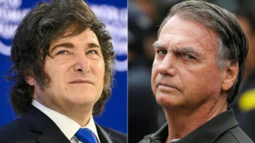 El Tribunal Supremo de Brasil prohíbe la visita de Milei a Bolsonaro en prisión domiciliaria El Tribunal Supremo de Brasil prohíbe la visita de Milei a Bolsonaro en prisión domiciliaria