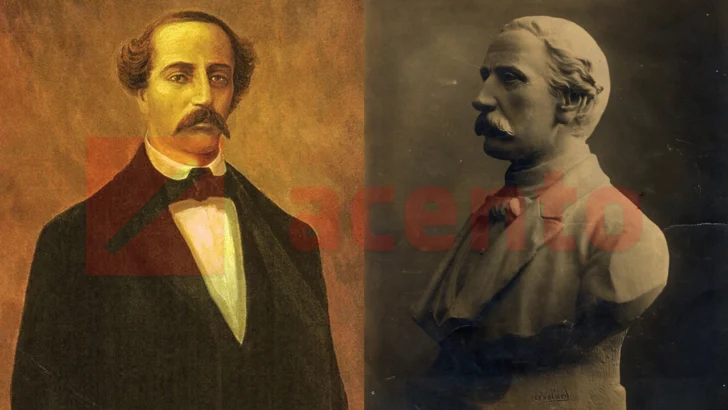 A la izquierda, retrato de Duarte por Alejandro Bonilla; a la derecha, busto del patricio realizado por Abelardo Rodríguez Urdaneta. A la izquierda, retrato de Duarte por Alejandro Bonilla; a la derecha, busto del patricio realizado por Abelardo Rodríguez Urdaneta.