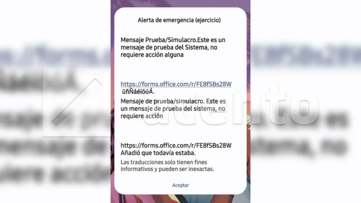 Nueva prueba de alerta de emergencia llega a algunos celulares en RD la tarde de este jueves