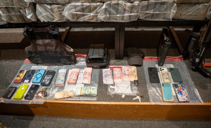 Incautan 237 paquetes de presunta cocaína y detienen a tres en Santo Domingo