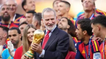 El rey Felipe VI recibe a la selección española: El rey Felipe VI recibe a la selección española: