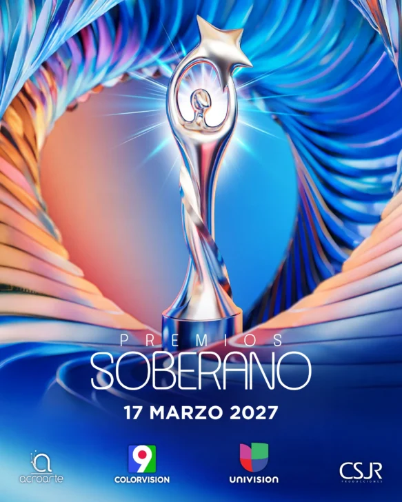 Premios Soberano 2027 se celebrará el 17 de marzo Premios Soberano 2027 se celebrará el 17 de marzo
