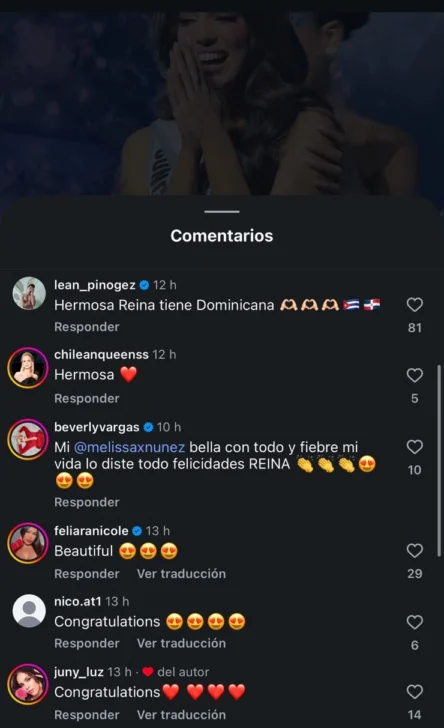 Redes reaccionan a la coronación de Melissa Núñez como Miss República Dominicana Universo 2026