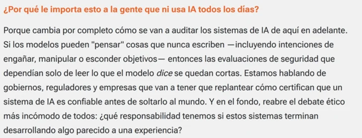 Revelada pista del funcionamiento interno de la inteligencia artificial
