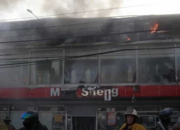 Incendio afecta tienda Ming Sheng; no se reportan heridos
