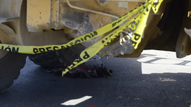 Lamentan muerte de joven atropellada por una grédar cuando iba al trabajo