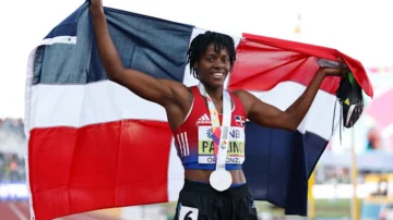 Marileidy Paulino conquista Londres y logra su cuarta victoria consecutiva en la Liga Diamante Marileidy Paulino conquista Londres y logra su cuarta victoria consecutiva en la Liga Diamante