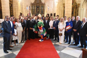 Santo Domingo 2026: Presidente del COD exhorta a atletas a luchar por sus sueños durante misa en la Catedral Santo Domingo 2026: Presidente del COD exhorta a atletas a luchar por sus sueños durante misa en la Catedral